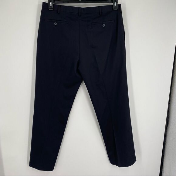 Claiborne Men’s Flat Front Black Dress Pants size 36/32 - Picture 3 of 3